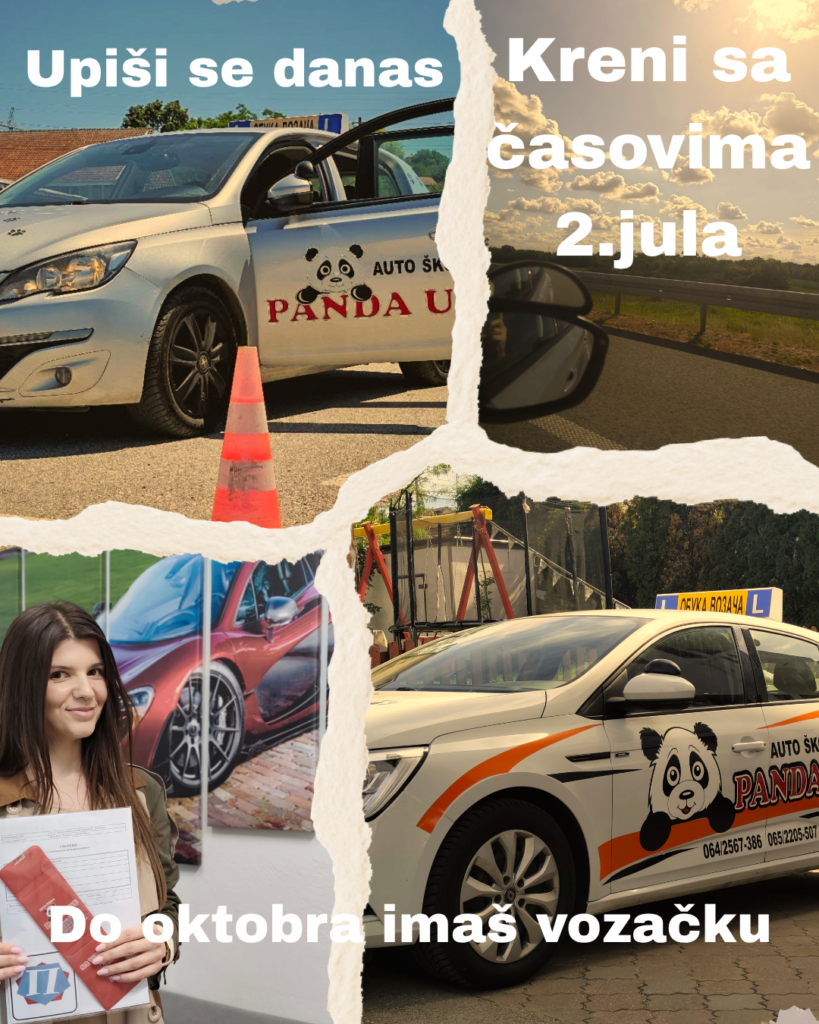 AS Panda Beograd-Polaganje vožnje